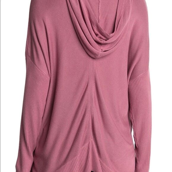 STITCHDROP tunic hoodie gathering front and back sweater size L Barbie c… - Picture 2 of 9